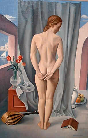 Herbert von Greifenthal Reyl-Hanisch, Weiblicher Rckenakt (Nudo di donna di schiena)