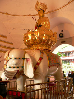 Buddha sull'elefante, Cina