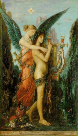 Gustave Moreau, Esiodo e la Musa