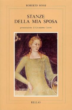 Prima di copertina del volume «Stanze della mia sposa» di Roberto Rossi Testa, riproducente «La Glorificazione della Teologia» di Andrea Di Bonaiuto (sec. XIV)